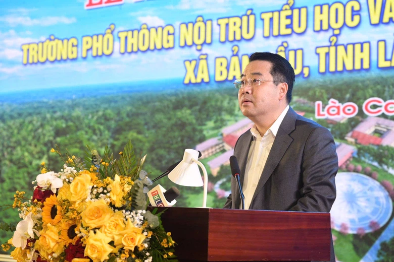 Nhiều địa phương đồng loạt khởi c&ocirc;ng trường nội tr&uacute; cho c&aacute;c x&atilde; bi&ecirc;n giới- Ảnh 5.