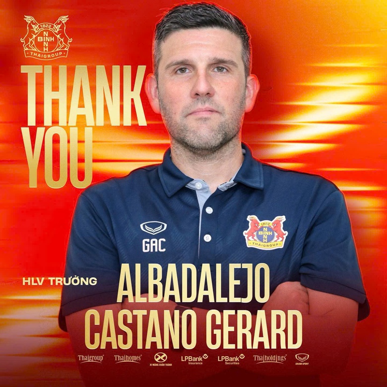 Thua liền 3 trận ở V-League, CLB Ninh B&igrave;nh chia tay HLV người T&acirc;y Ban Nha- Ảnh 1.