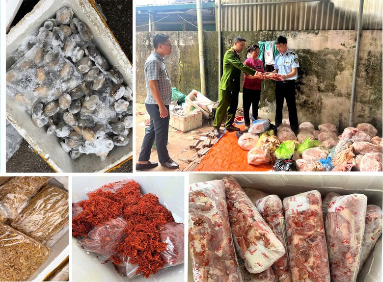 Thanh H&oacute;a: Thu giữ 4 tấn thực phẩm kh&ocirc;ng r&otilde; nguồn gốc- Ảnh 1.