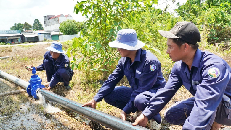 Hơn 110 tỷ đồng x&acirc;y dựng hệ thống cấp nước cho khoảng 6.000 hộ d&acirc;n ở C&agrave; Mau- Ảnh 1.