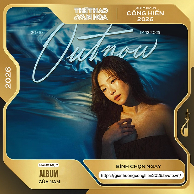 H&ograve;a Minzy, CongB nhận tấm v&eacute; v&agrave;o thẳng Top 5 đề cử Giải &Acirc;m nhạc Cống hiến 2026- Ảnh 5.