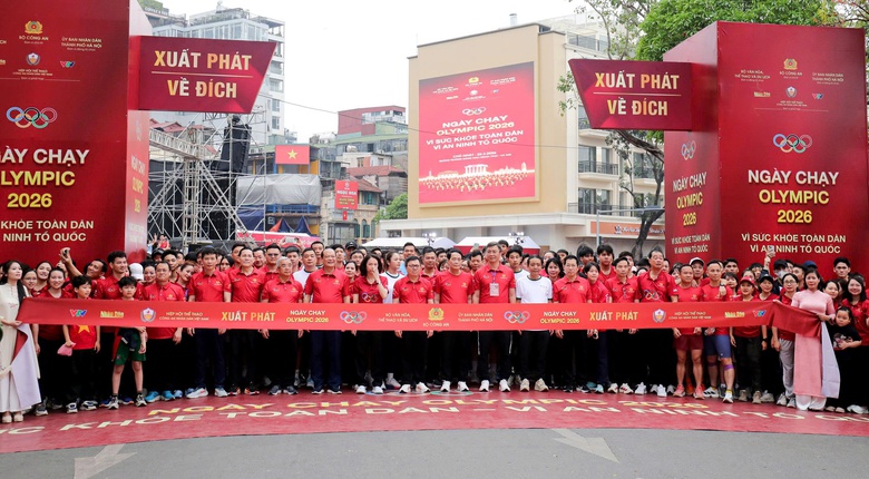 34 tỉnh, thành phố tham gia Ngày chạy Olympic "Vì sức khỏe toàn dân - Vì an ninh Tổ quốc"- Ảnh 1. 34 tỉnh, thành phố tham gia Ngày chạy Olympic "Vì sức khỏe toàn dân - Vì an ninh Tổ quốc"- Ảnh 1.
