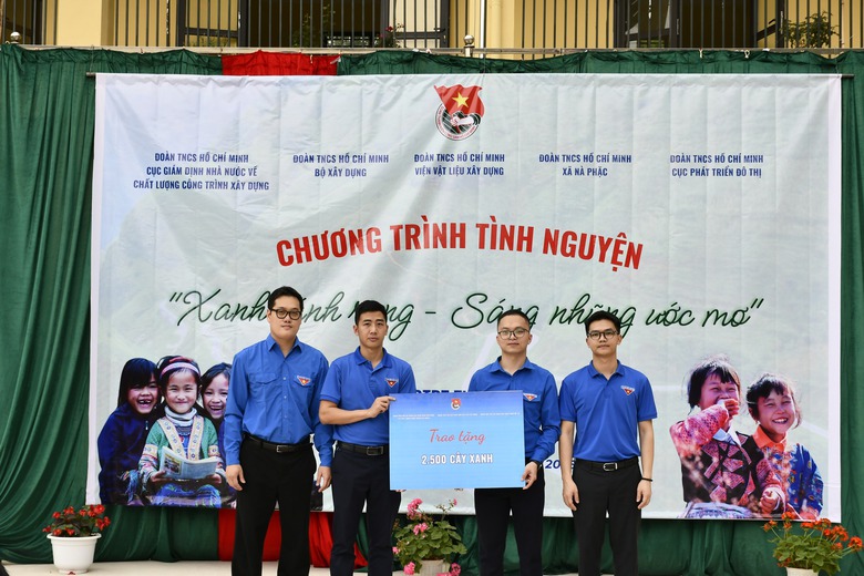 Tuổi trẻ Bộ X&acirc;y dựng chung tay &ldquo;Xanh c&aacute;nh rừng - s&aacute;ng những ước mơ&rdquo;- Ảnh 1.