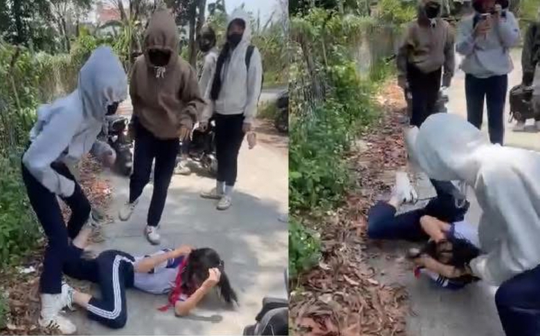 C&ocirc;ng an Đồng Nai x&aacute;c minh vụ học sinh bị đ&aacute;nh hội đồng, quay clip lan truyền mạng x&atilde; hội- Ảnh 1.