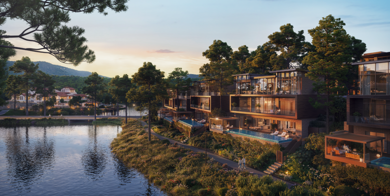 Lakeside Residences: Kiến tr&uacute;c tinh tuyển giữa cảnh quan thung lũng đa tầng- Ảnh 2.