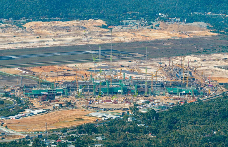 C&ocirc;ng trường dự &aacute;n mở rộng Cảng h&agrave;ng kh&ocirc;ng quốc tế Ph&uacute; Quốc- Ảnh 1.