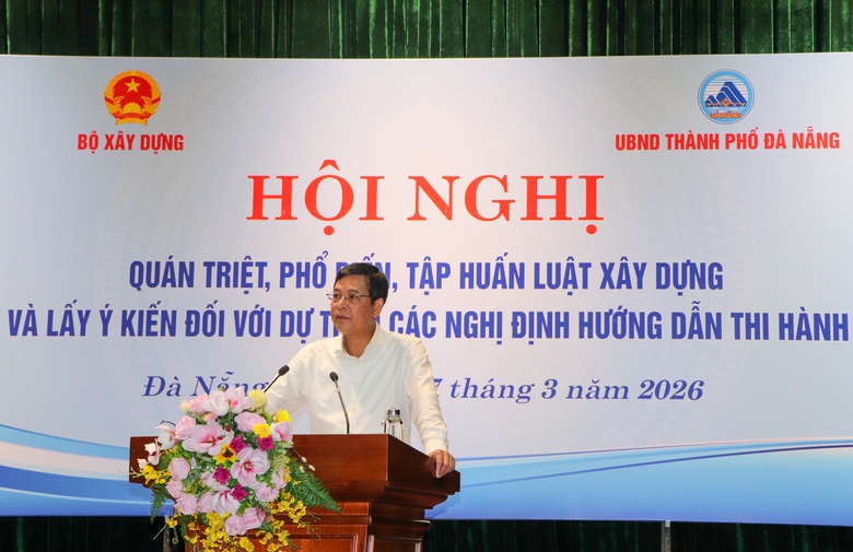 Thứ trưởng Bộ Xây dựng: Cụ thể hóa, sớm đưa Luật Xây dựng vào cuộc sống- Ảnh 1. Thứ trưởng Bộ Xây dựng: Cụ thể hóa, sớm đưa Luật Xây dựng vào cuộc sống- Ảnh 1.