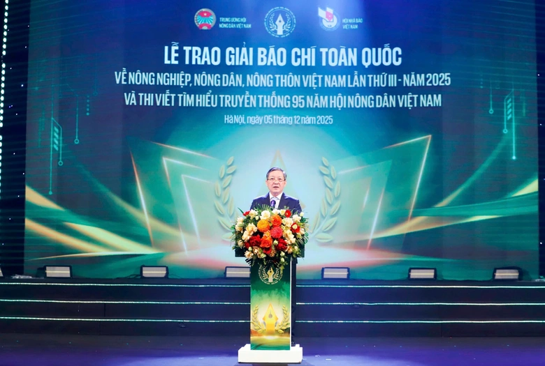 Ph&aacute;t động giải b&aacute;o ch&iacute; to&agrave;n quốc về n&ocirc;ng nghiệp, n&ocirc;ng d&acirc;n, n&ocirc;ng th&ocirc;n 2026- Ảnh 2.