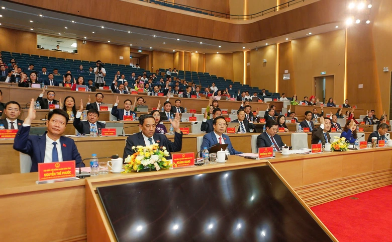 &Ocirc;ng Ho&agrave;ng Giang được bầu giữ chức Chủ tịch HĐND tỉnh L&agrave;o Cai- Ảnh 3.