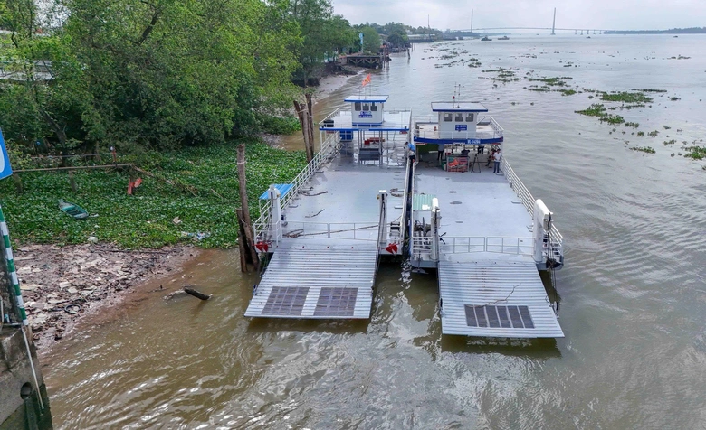 Bến ph&agrave; Cồn Khương ở Cần Thơ hiện ra sao sau 5 năm "đắp chiếu"?- Ảnh 1.