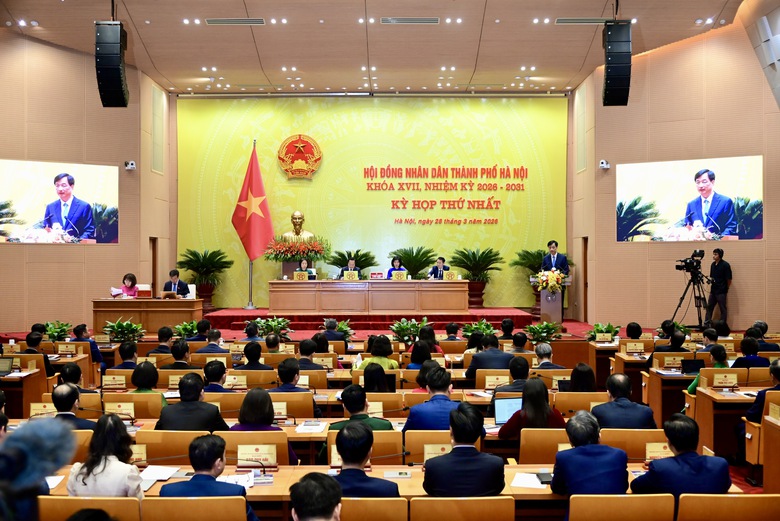 Khai mạc kỳ họp thứ nhất HĐND TP Hà Nội: Đặt nền móng cho nhiệm kỳ mới- Ảnh 1. Khai mạc kỳ họp thứ nhất HĐND TP Hà Nội: Đặt nền móng cho nhiệm kỳ mới- Ảnh 1.