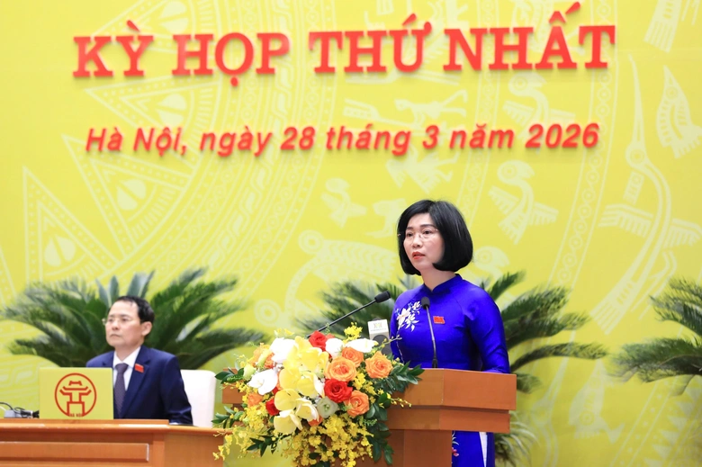 Khai mạc kỳ họp thứ nhất HĐND TP Hà Nội: Đặt nền móng cho nhiệm kỳ mới- Ảnh 2. Khai mạc kỳ họp thứ nhất HĐND TP Hà Nội: Đặt nền móng cho nhiệm kỳ mới- Ảnh 2.