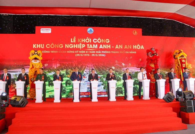 Đ&agrave; Nẵng khởi c&ocirc;ng khu c&ocirc;ng nghiệp hơn 4.100 tỷ đồng, quyết t&acirc;m đổi mới m&ocirc; h&igrave;nh tăng trưởng- Ảnh 2.