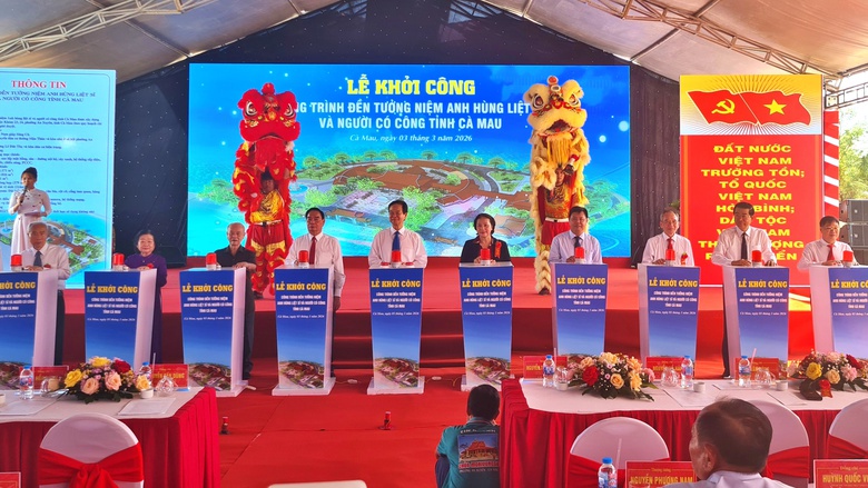 323 tỷ đồng x&acirc;y đền tưởng niệm Anh h&ugrave;ng liệt sĩ, người c&oacute; c&ocirc;ng tỉnh C&agrave; Mau- Ảnh 1.