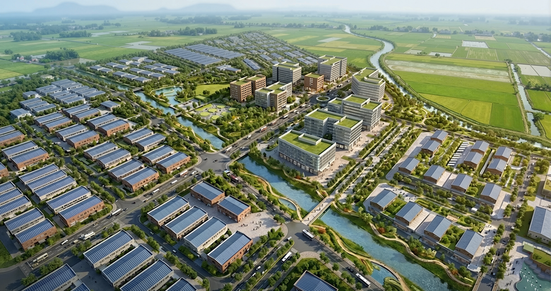 An Giang: Khởi c&ocirc;ng Khu c&ocirc;ng nghiệp V&agrave;m Cống 4.800 tỷ đồng- Ảnh 1.