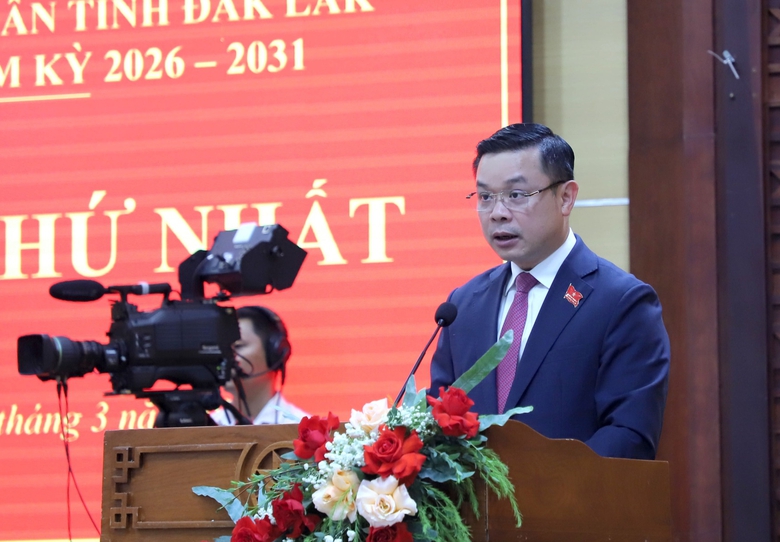 &Ocirc;ng Đỗ Hữu Huy được bầu l&agrave;m Chủ tịch UBND tỉnh Đắk Lắk- Ảnh 2.