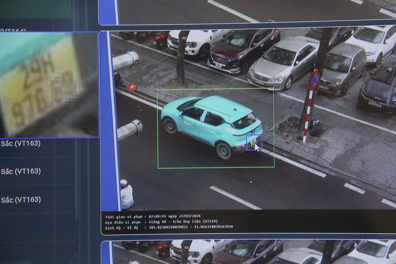 H&agrave; Nội: Camera AI hoạt động 24/24h, CSGT xử l&yacute; h&agrave;ng ngh&igrave;n vi phạm giao th&ocirc;ng- Ảnh 2.