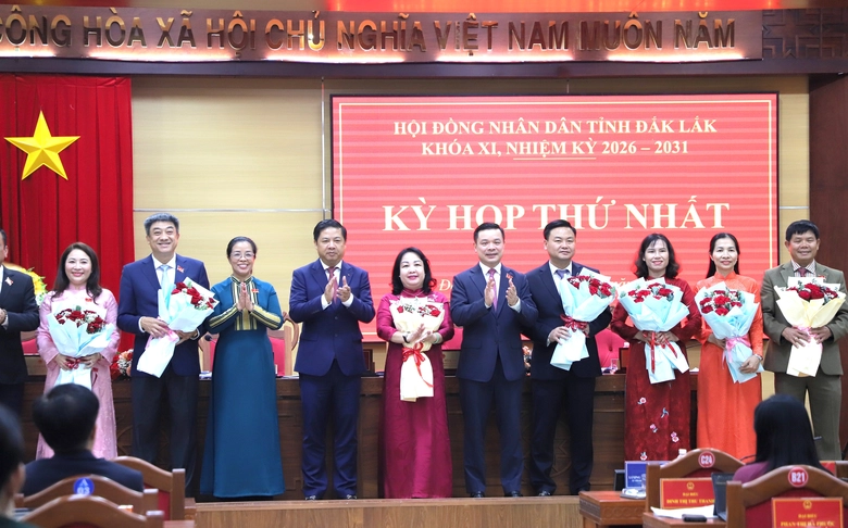 B&agrave; Cao Thị H&ograve;a An t&aacute;i đắc cử Chủ tịch HĐND tỉnh Đắk Lắk nhiệm kỳ 2026 - 2031- Ảnh 1.