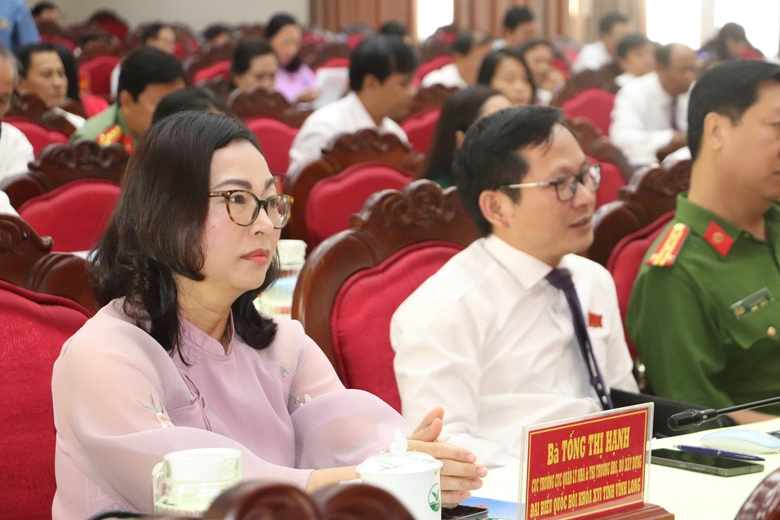 &Ocirc;ng Nguyễn Minh Dũng t&aacute;i đắc cử Chủ tịch HĐND tỉnh Vĩnh Long- Ảnh 2.