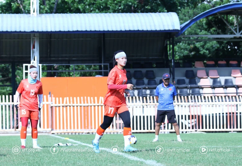 Tuyển U20 nữ Việt Nam sẵn s&agrave;ng cho V&ograve;ng chung kết U20 nữ ch&acirc;u &Aacute; 2026- Ảnh 1.
