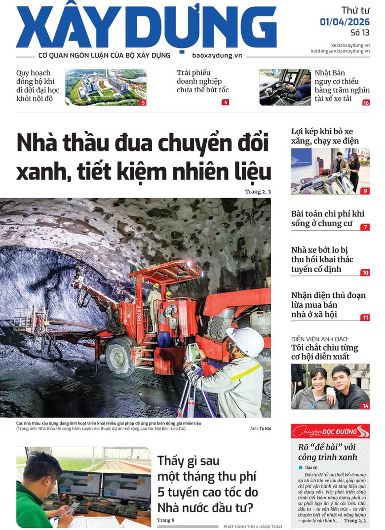 Tin mới nhất, hay nhất tr&ecirc;n B&aacute;o X&acirc;y dựng ng&agrave;y 1/4/2026- Ảnh 1.