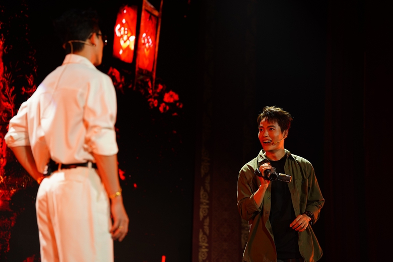 V&otilde; Tấn Ph&aacute;t, Trần Ngọc V&agrave;ng chia sẻ khi lần đầu đ&oacute;ng phim linh dị "Heo năm m&oacute;ng"- Ảnh 4.