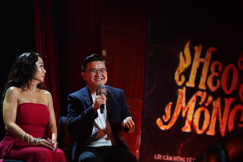 V&otilde; Tấn Ph&aacute;t, Trần Ngọc V&agrave;ng chia sẻ khi lần đầu đ&oacute;ng phim linh dị "Heo năm m&oacute;ng"- Ảnh 6.