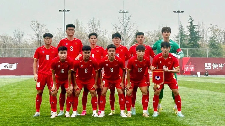 U23 Việt Nam thua sát nút Trung Quốc tại giải CFA Team China 2026- Ảnh 1. U23 Việt Nam thua sát nút Trung Quốc tại giải CFA Team China 2026- Ảnh 1.