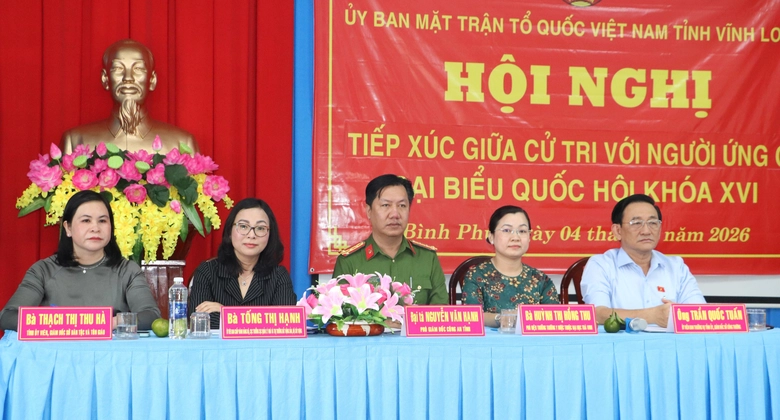 30 ứng cử vi&ecirc;n đại biểu Quốc hội tại 6 đơn vị bầu cử ở tỉnh Vĩnh Long- Ảnh 1.