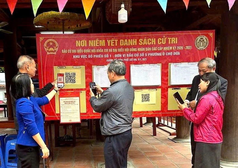 H&agrave; Nội: Tuy&ecirc;n truyền s&acirc;u rộng, lan tỏa &yacute; nghĩa ng&agrave;y bầu cử- Ảnh 2.