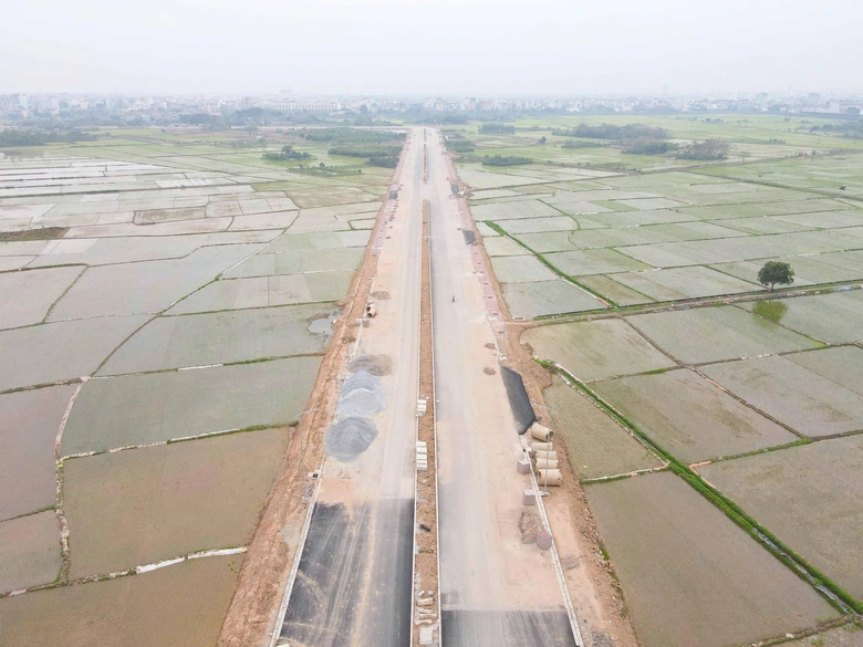 Cận cảnh tuyến đường hơn 460 tỷ đồng ở Bắc Ninh sau gần một năm thi công- Ảnh 9. Cận cảnh tuyến đường hơn 460 tỷ đồng ở Bắc Ninh sau gần một năm thi công- Ảnh 9.