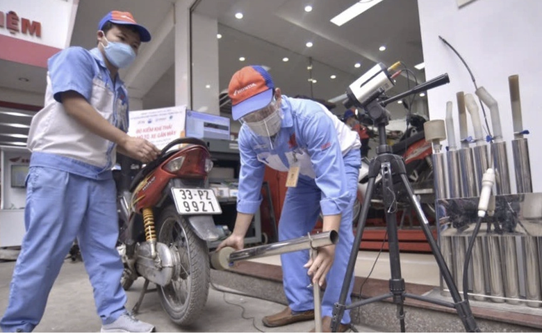 Bỏ nhiều r&agrave;o cản trong kiểm định kh&iacute; thải xe m&ocirc; t&ocirc;, xe gắn m&aacute;y- Ảnh 1.