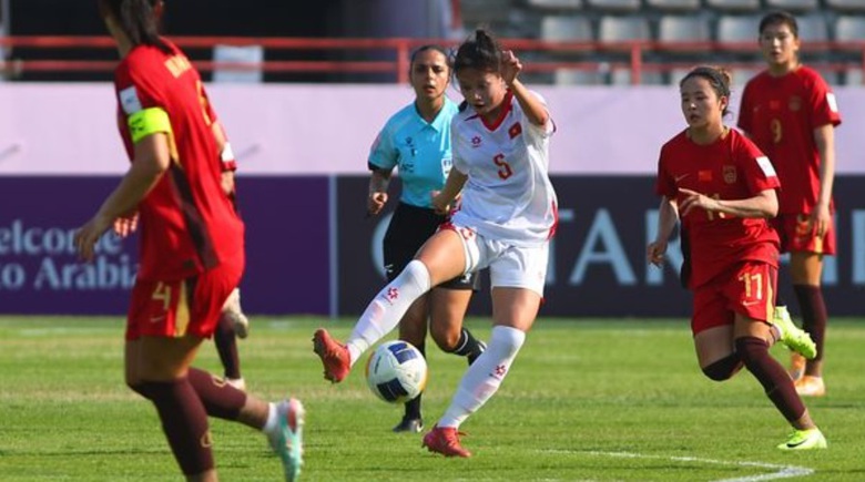 U20 nữ Việt Nam gục ng&atilde; trước Trung Quốc ở trận ra qu&acirc;n ch&acirc;u &Aacute;- Ảnh 1.