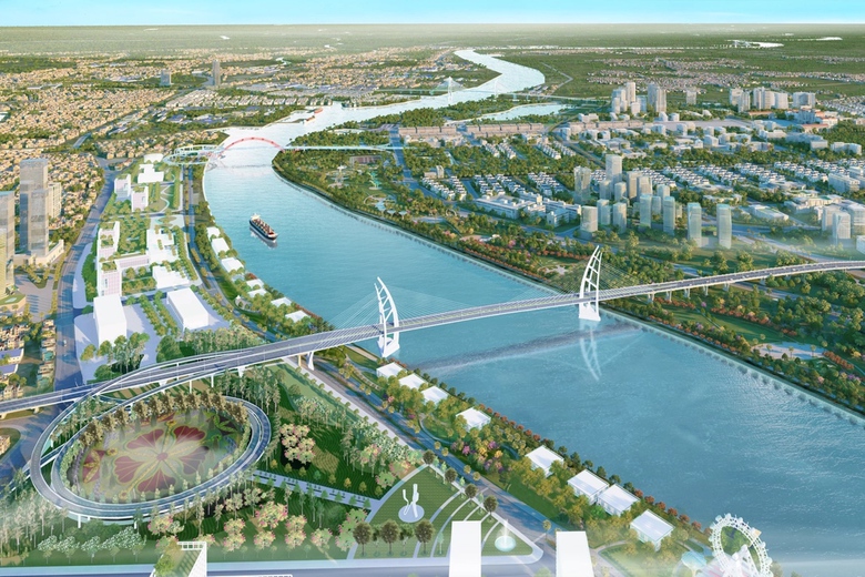 Mở rộng đ&ocirc; thị Bắc s&ocirc;ng Cấm, Thủy Nguy&ecirc;n th&agrave;nh cực tăng trưởng mới- Ảnh 1.