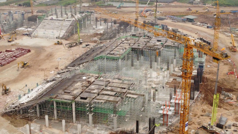 Cận cảnh đại c&ocirc;ng trường s&acirc;n vận động PVF quy m&ocirc; 60.000 chỗ ngồi- Ảnh 8.