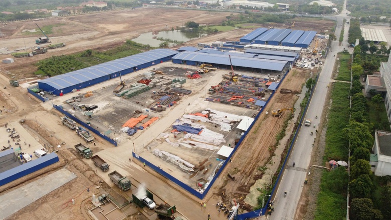 Cận cảnh đại c&ocirc;ng trường s&acirc;n vận động PVF quy m&ocirc; 60.000 chỗ ngồi- Ảnh 10.