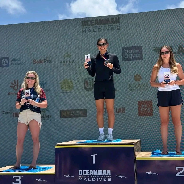 &Aacute;nh Vi&ecirc;n g&acirc;y ấn tượng mạnh ở Oceanman Maldives 2026- Ảnh 1.