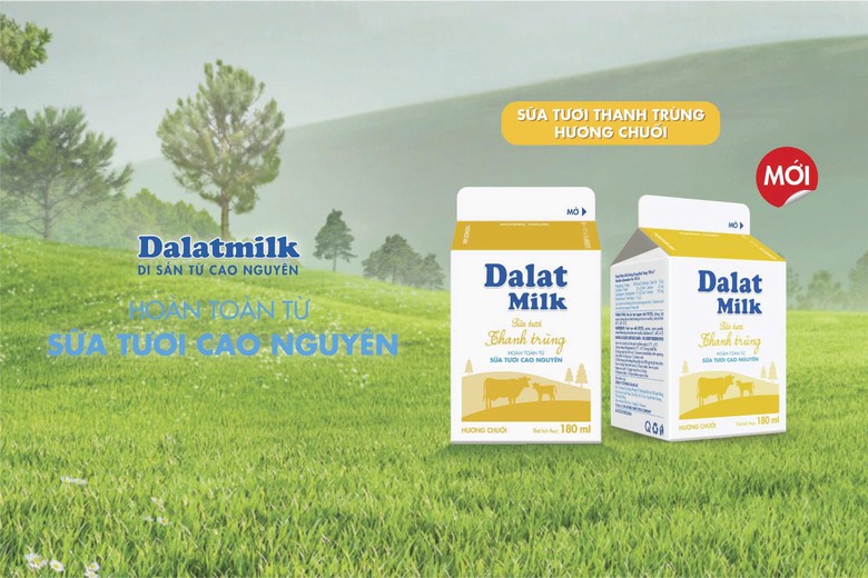 Dalatmilk ra mắt sữa tươi thanh tr&ugrave;ng hương chuối- Ảnh 3.