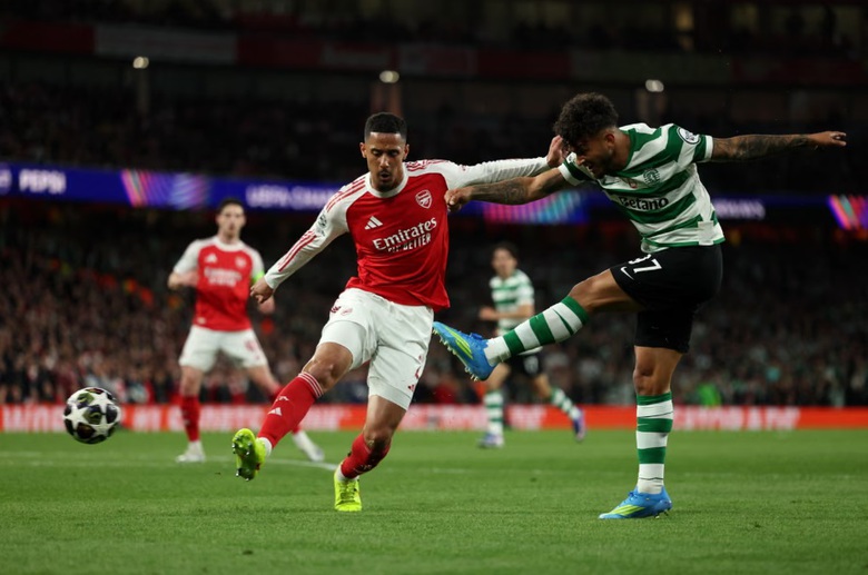 Vượt qua Sporting, Arsenal gi&agrave;nh v&eacute; v&agrave;o b&aacute;n kết Champions League- Ảnh 1.