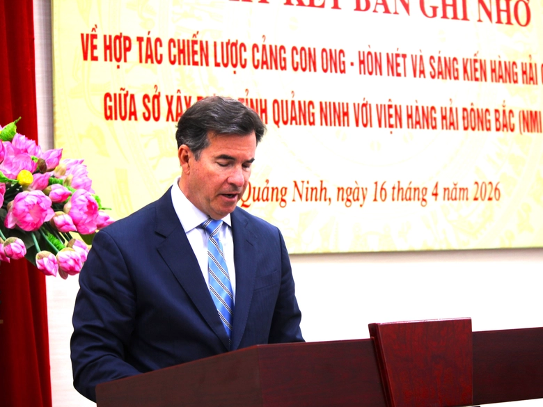 Quảng Ninh hợp t&aacute;c với Hoa Kỳ x&acirc;y dựng cảng Con Ong - H&ograve;n N&eacute;t- Ảnh 4.