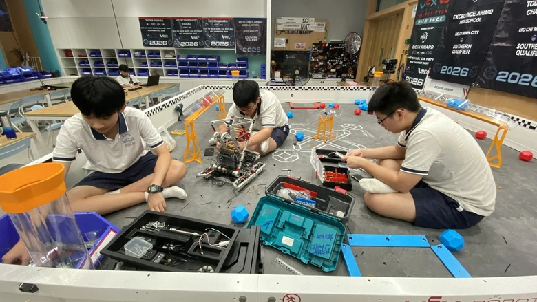 LSTS quyết t&acirc;m v&agrave; bản lĩnh chinh phục VEX World Championship 2026- Ảnh 5.