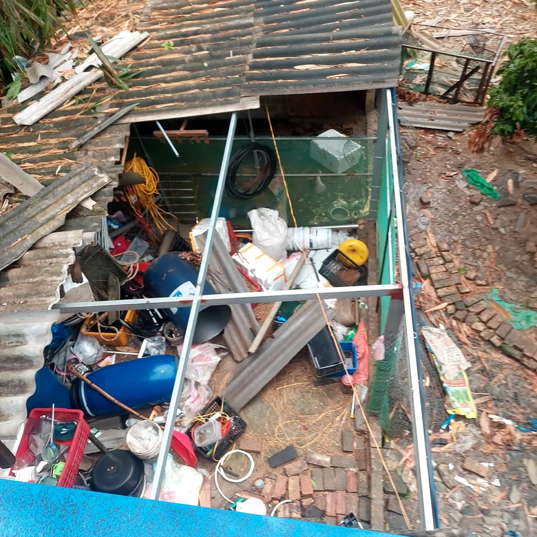 Gi&ocirc;ng lốc qu&eacute;t qua Th&aacute;i Nguy&ecirc;n, một người tử vong- Ảnh 4.