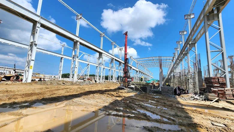 Thần tốc thi c&ocirc;ng nh&agrave; m&aacute;y ray đường sắt hơn 10.000 tỷ đồng ở Quảng Ng&atilde;i- Ảnh 8.