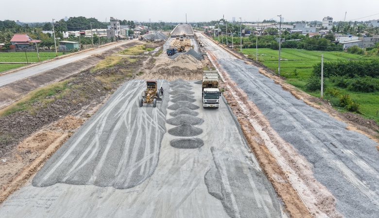 Cận cảnh cầu B&igrave;nh Gởi tr&ecirc;n tuyến V&agrave;nh đai 3 sắp th&ocirc;ng xe- Ảnh 4.