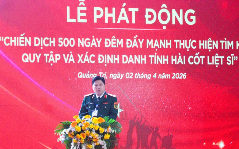 Phó Thủ tướng phát động chiến dịch tìm kiếm, quy tập và xác minh danh tính hài cốt liệt sĩ- Ảnh 4. Phó Thủ tướng phát động chiến dịch tìm kiếm, quy tập và xác minh danh tính hài cốt liệt sĩ- Ảnh 4.
