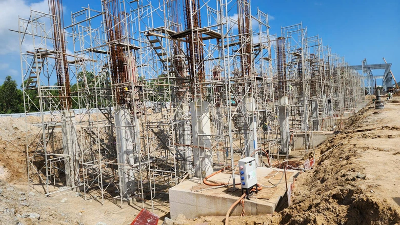 Thần tốc thi c&ocirc;ng nh&agrave; m&aacute;y ray đường sắt hơn 10.000 tỷ đồng ở Quảng Ng&atilde;i- Ảnh 15.