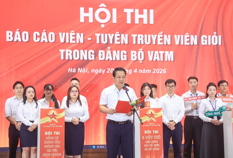 VATM đưa chuyển đổi số v&agrave;o hội thi b&aacute;o c&aacute;o vi&ecirc;n, đưa Nghị quyết của Đảng v&agrave;o cuộc sống- Ảnh 1.