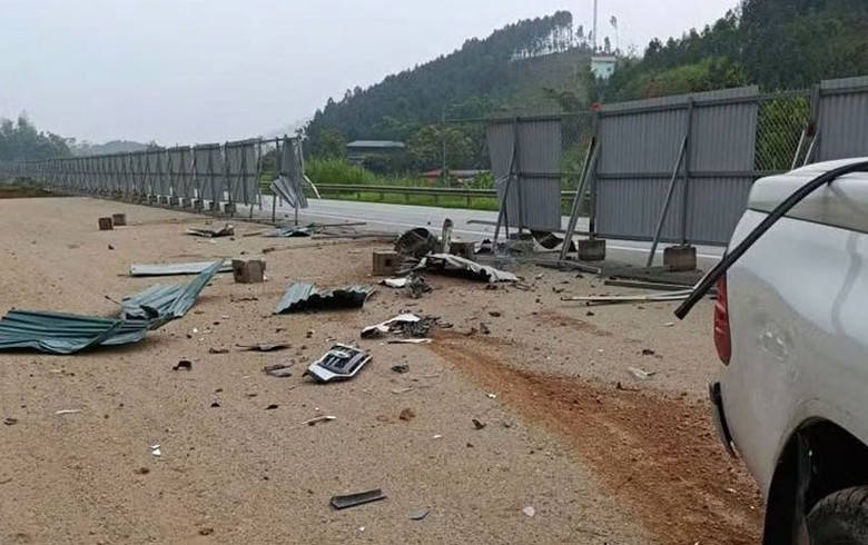 Hiện trường vụ tai nạn - Ảnh: MXH.