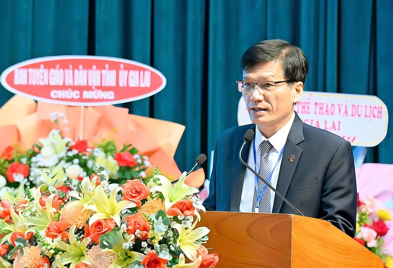 &Ocirc;ng Hồ Xu&acirc;n &Aacute;nh được bầu l&agrave;m Chủ tịch Hội Nh&agrave; b&aacute;o tỉnh Gia Lai nhiệm kỳ 2026 - 2031- Ảnh 1.