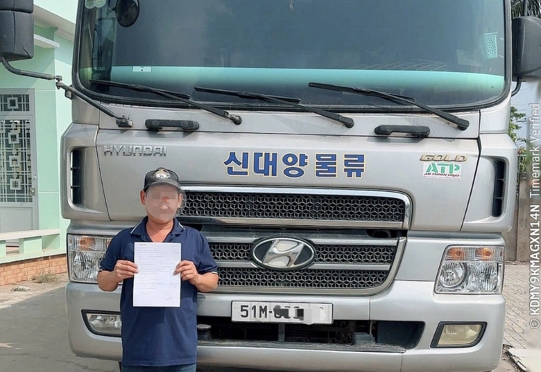 T&acirc;y Ninh: Xử phạt 2 t&agrave;i xế vượt ẩu, lấn l&agrave;n nguy hiểm tr&ecirc;n tỉnh lộ 824 - Ảnh 1.